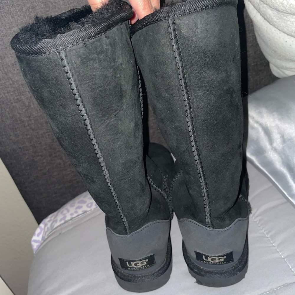 Tall Black UGG boots